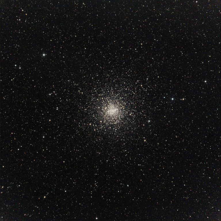 M4 is a globular cluster in the constellation of Scorpius.  This picture taken 5/23/2014 with a Planewave 20" CDK located at the Siding Spring Observatory - Australia.