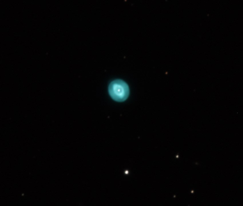 NGC 3242, also known as the Ghost of Jupiter, Jupiter's Ghost, or the Eye Nebula. Shot this planetary nebula with a giant Planewave 27" telescope located in Australia